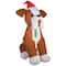 9ft. Airblown® Inflatable Christmas French Bulldog